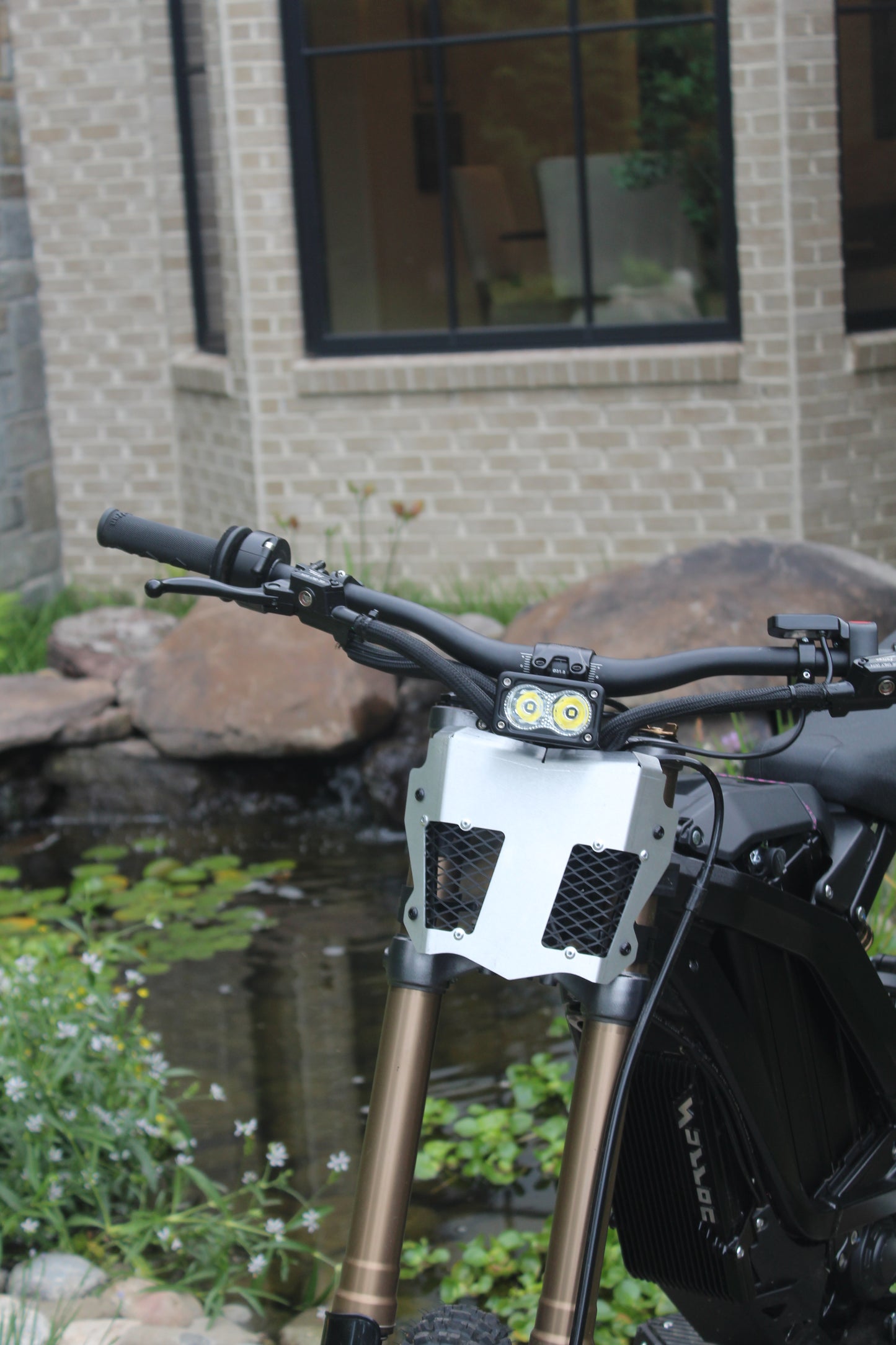 Vented Aluminum Front Plate